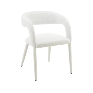 Light Grey Dining Chair Set, Modern Design, Comfortable, Durable, Space-Saving