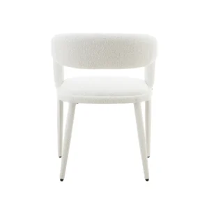 Light Grey Dining Chair Set, Modern Design, Comfortable, Durable, Space-Efficient