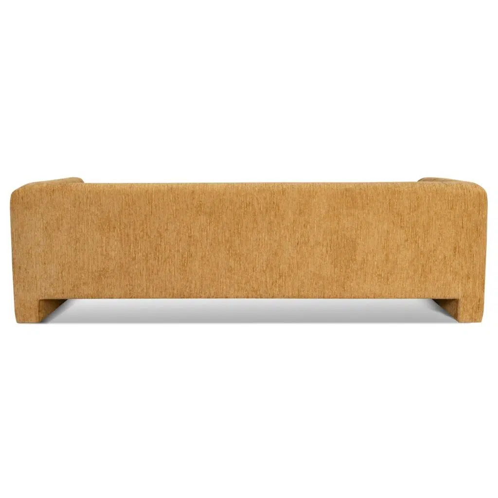 Yellow Sand 3-Seater Sofa, Plush Foam, Timber Frame
