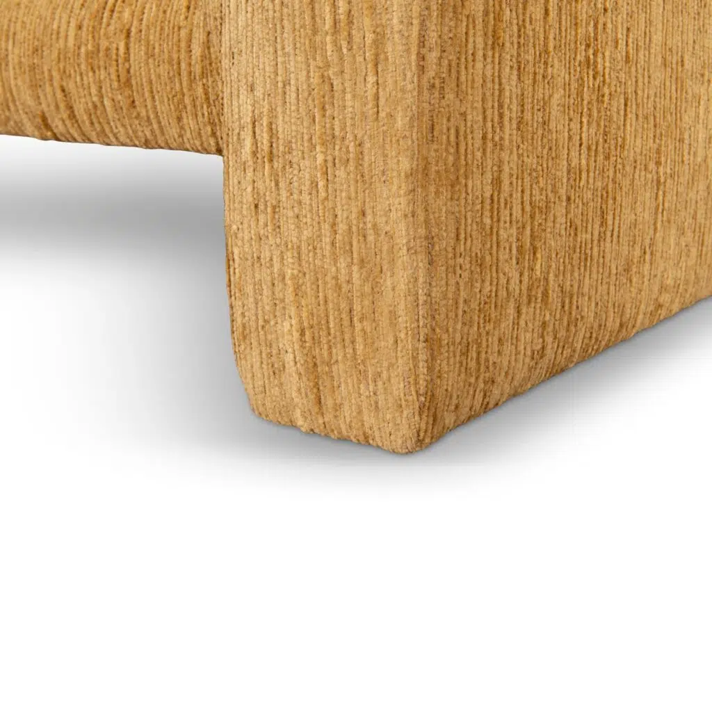 Yellow Sand 3-Seater Sofa, Plush Foam, Timber Frame