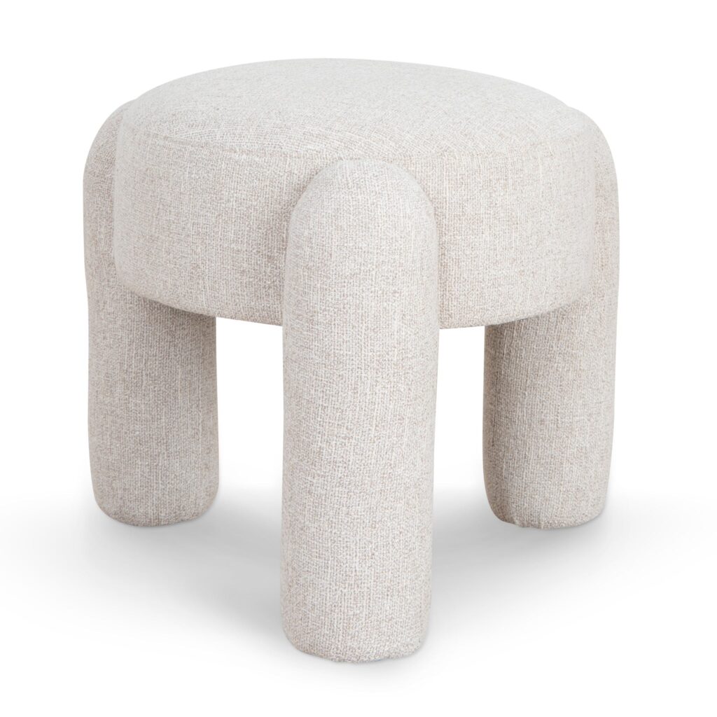 Orla Ottoman Coastal Beige Stylish Comfort 52x52x45_5cm