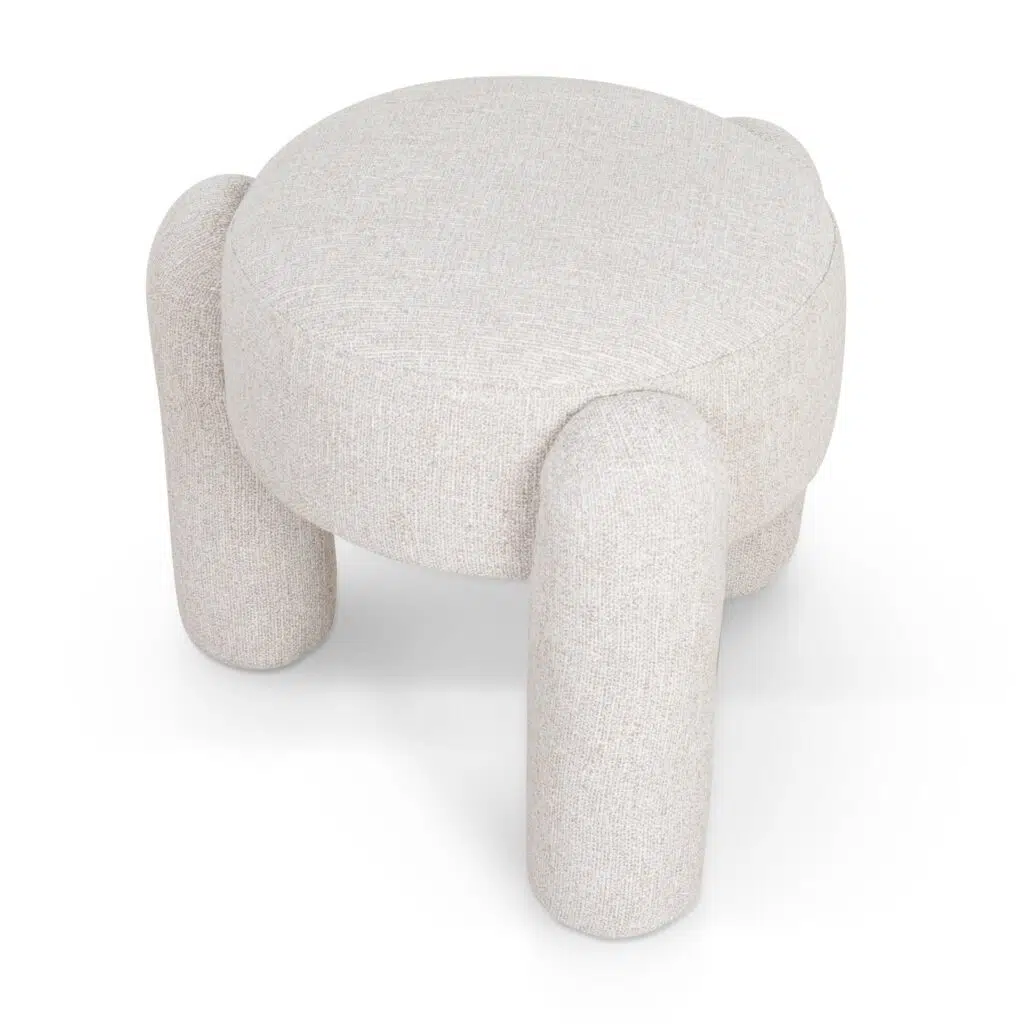 Orla Ottoman Coastal Beige Stylish Comfort 52x52x45_5cm