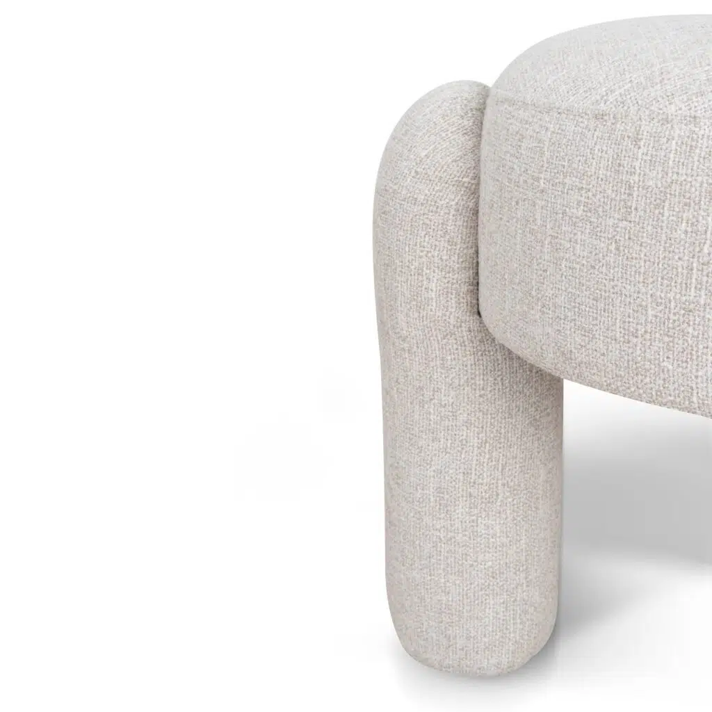 Orla Ottoman Coastal Beige Stylish Comfort 52x52x45.5cm