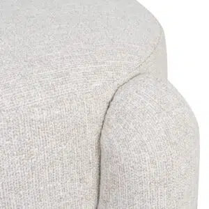Orla Ottoman Coastal Beige Stylish Comfort 52x52x45.5cm