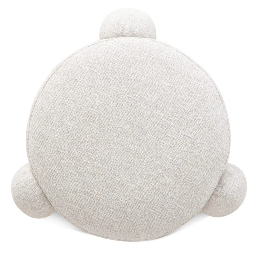 Orla Ottoman Coastal Beige Stylish Comfort 52x52x45.5cm