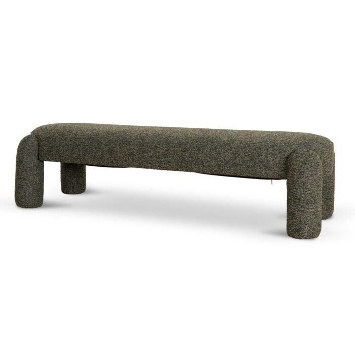 Iris Ottoman in Basil Green, Stylish and Durable