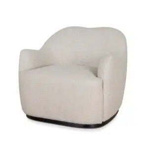 Beige Nova Armchair, Elegant Design, Comfortable