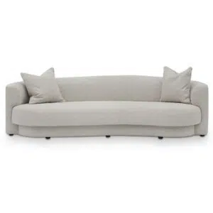 Luna 3 Seater Sand Sofa, Elegant Design, Durable, Spacious