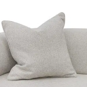 Luna 3 Seater Sofa in Sand Tone, Elegant Design