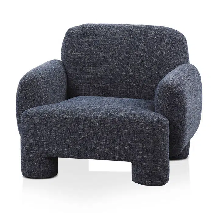 Hudson Armchair – Moss Navy