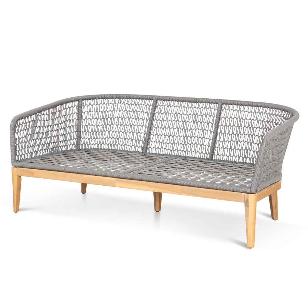 Eclipse 4pc Outdoor Lounge Set Grey Modern Design