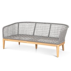 Eclipse 4pc Outdoor Lounge Set Grey Modern Design