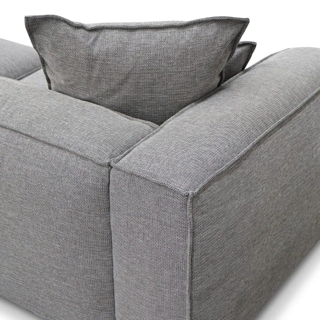 Leif 4 Seater Sofa Graphite Grey2