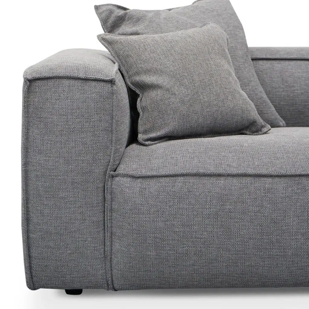 Leif 4 Seater Sofa Graphite Grey3