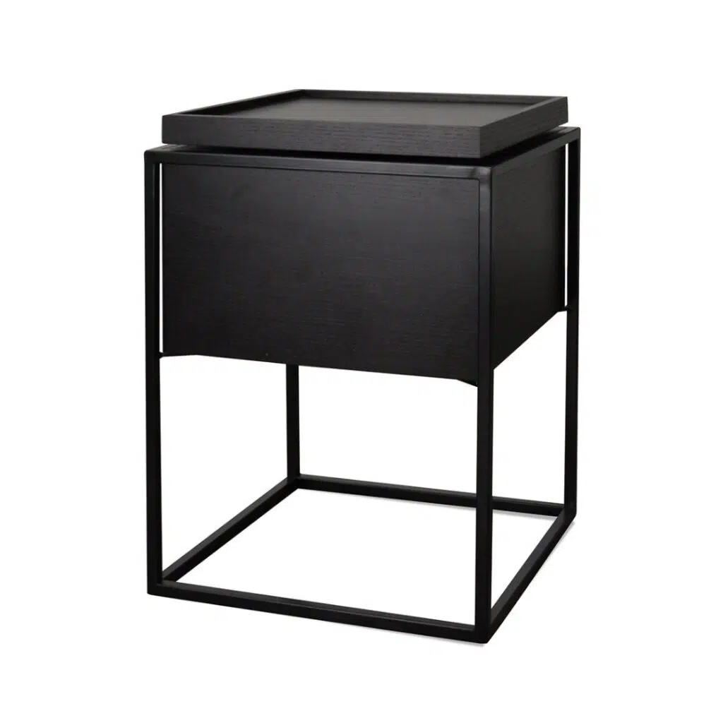 Atlas Side Table Black Modern Urban Design