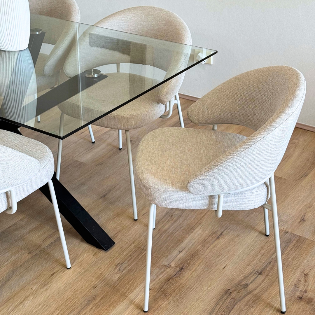 Remi Dining Chair – Beige (set of 2)