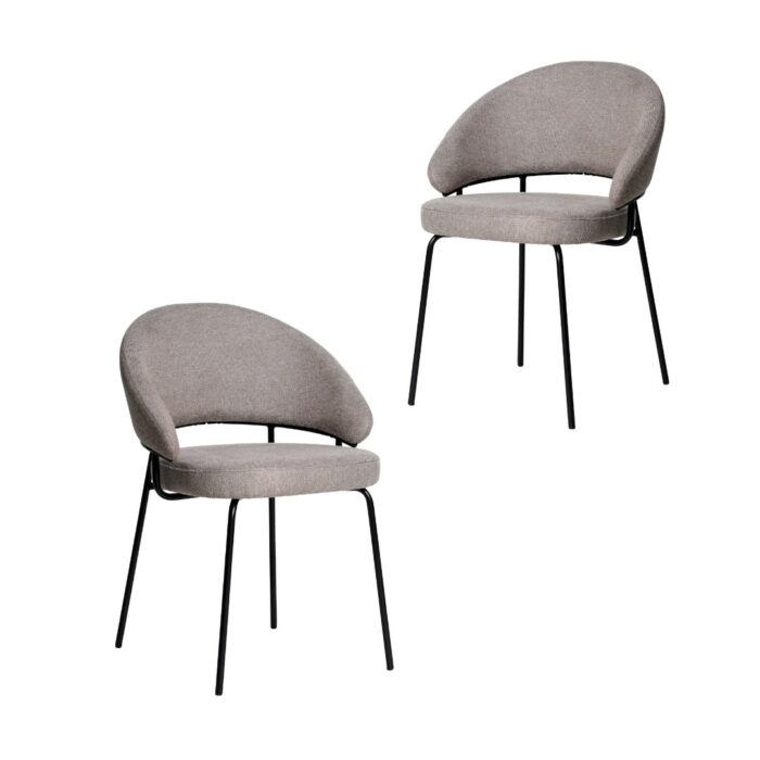 Remi Dining Chair Moka set of 2
