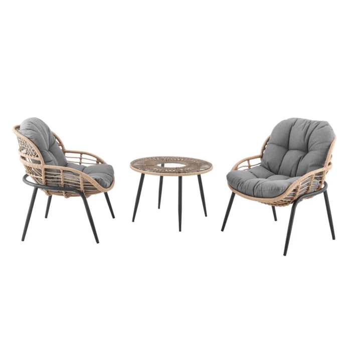 Elliot Outdoor Lounge Set – 3 Piece