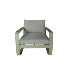 Jennie 4-Piece Outdoor Lounge Set - UV & Water Resistant Green Patio Furniture