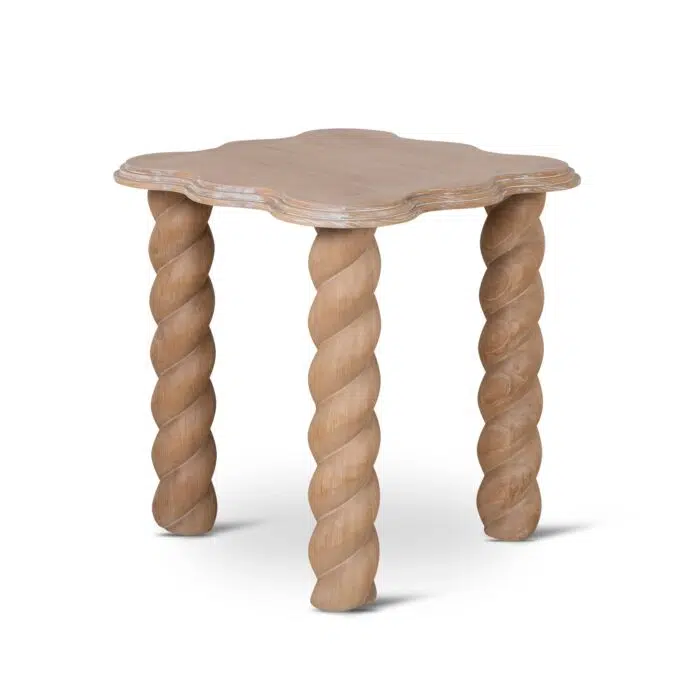 Liam 55cm Side Table – Natural