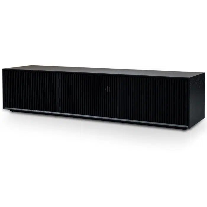 Elio 2m Entertainment TV Unit – Black Veneer