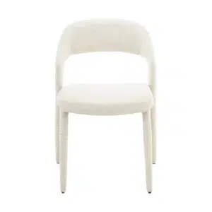 Beige Tessa Dining Chairs, Set of 2, Comfortable and Durable