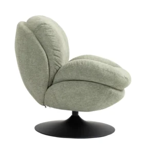 Moss Swivel Chair with Thick Foam Cushion
