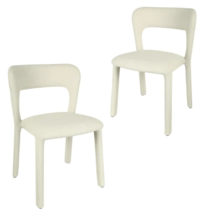 Wendi Dining Chairs – Beige (Set of 2)