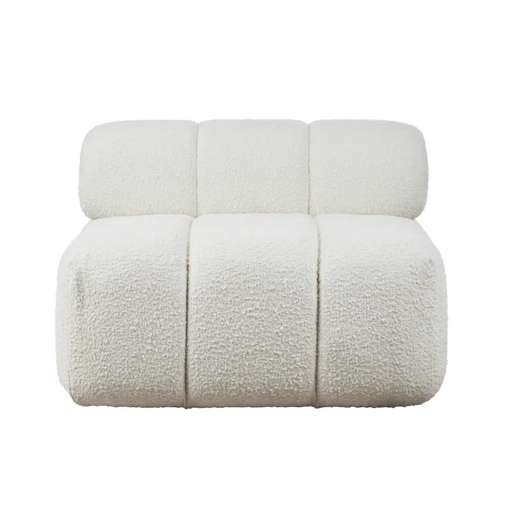 Willow Sofa Lounge off white, large square, plush, stylish, comfortable, centerpiece