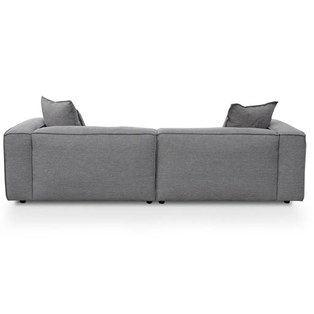 Graphite Grey 4 Seater Sofa, Modern Urban Design, Spacious & Versatile, Premium Fabric, Comfortable Seating