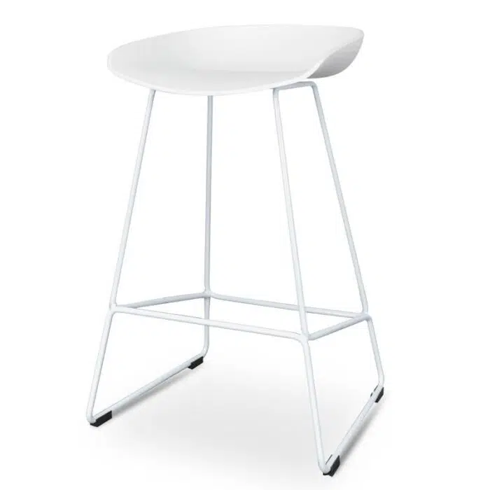 Urban 65cm Bar Stool – White