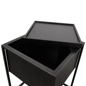 Atlas Side Table Black Modern Urban Design