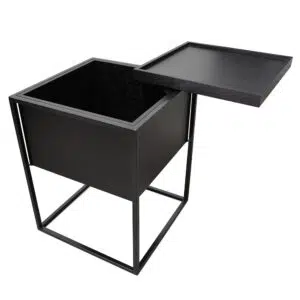 Atlas Side Table Black Modern Urban Design