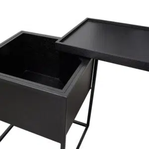 Atlas Side Table Black Modern Urban Design