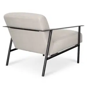Eclipse Lounge Chair Beige Modern Comfortable Seating