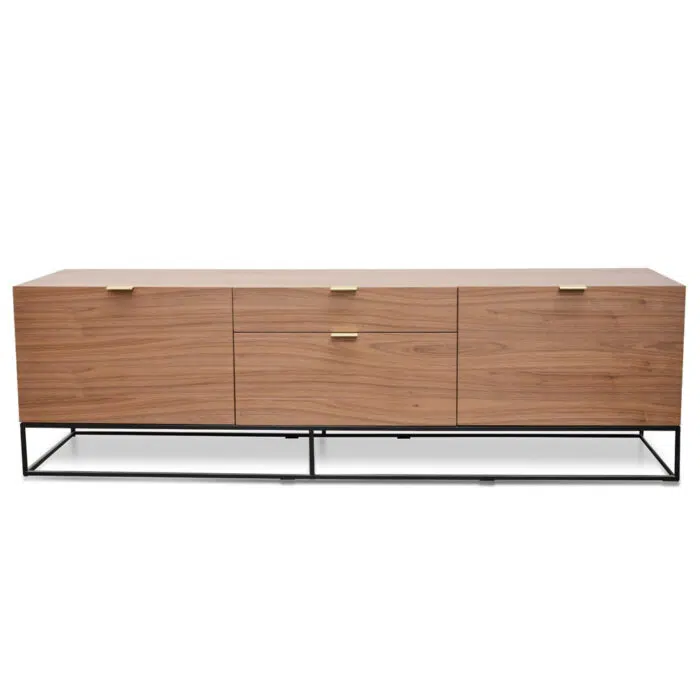 Solis 180cm Entertainment TV Unit – Walnut