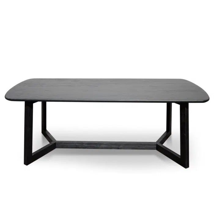 Mira Dining Table _ Black 2.2m
