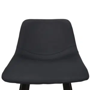 black fabric bar stool set modern 80cm丹麦 style sturdy comfortable