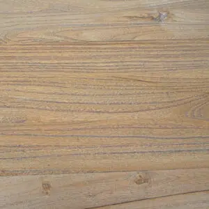 Rustic 2m Elm Wood Bench, Reclaimed Wood, Natural Finish