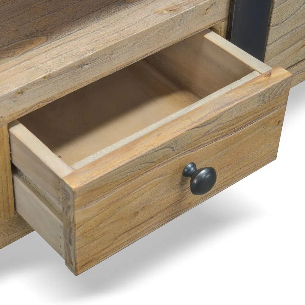Legacy Reclaimed Elm TV Unit, Industrial Style, 2.2m Wide