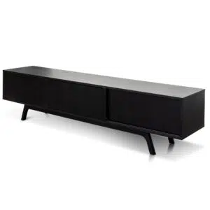 Eclipse 2.1m TV Unit Full Black Modern Design