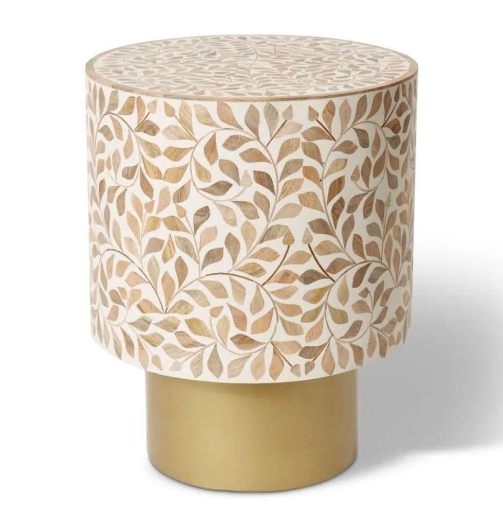 Harper Side Table 38x38x45cm Natural Wood