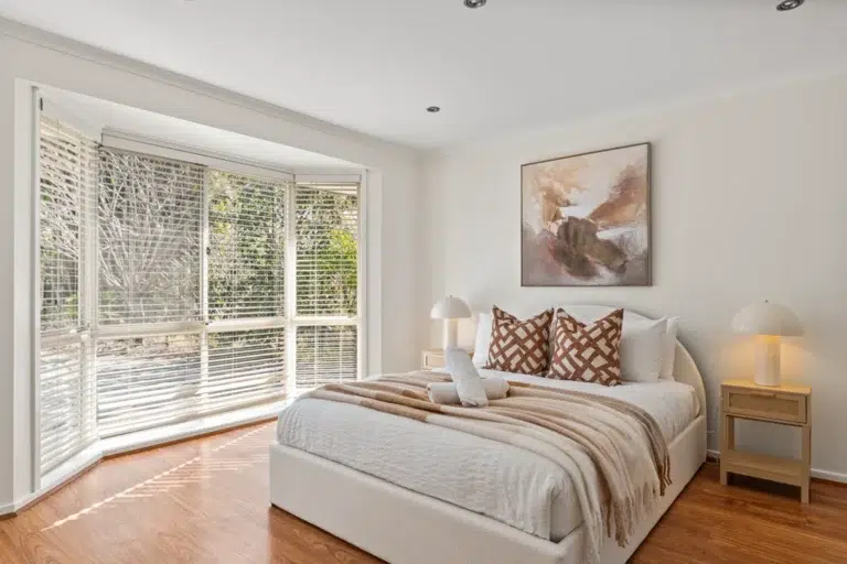 Airbnb Styling in Queensland with Lagom Linen Cushion 55cm