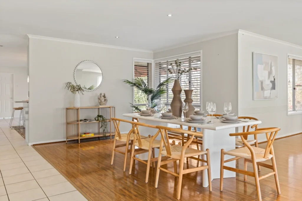 Airbnb Styling in Queensland with Wishbone Dining Chairs