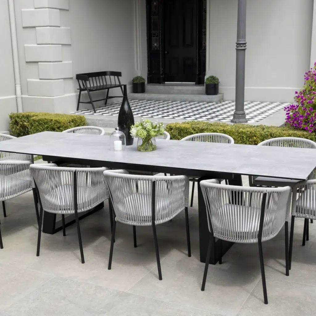 Skala Outdoor Chair Pebble Set Rope Design Durable Comfort