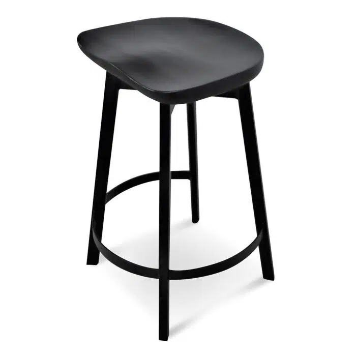 Cooper 65cm Bar Stool – Black