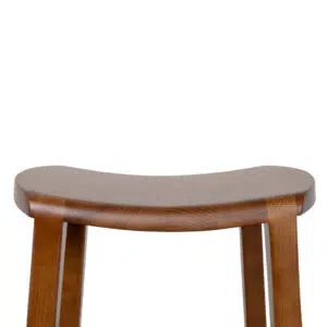 alex 62cm bar stool walnut durable natural wood versatile seating modern design compact spaces