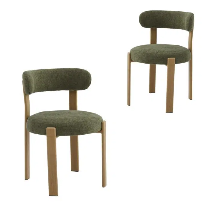 Sawyer Dining Chair – Olive (Set of 2)