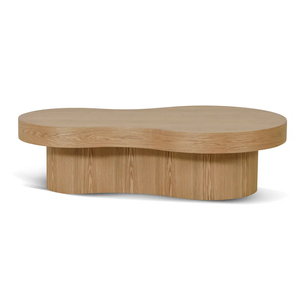 Ava Coffee Table Natural Finish Versatile 1.35m for Modern Rustic Spaces