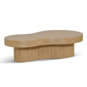 Ava 1.35m Coffee Table Natural Durable Engineered Wood